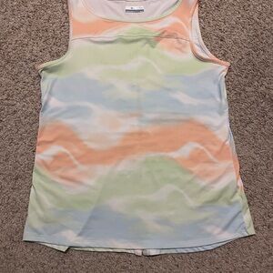 Columbia Women’s Chill River Tank Top, Moisture Wicking, Sun Protection M